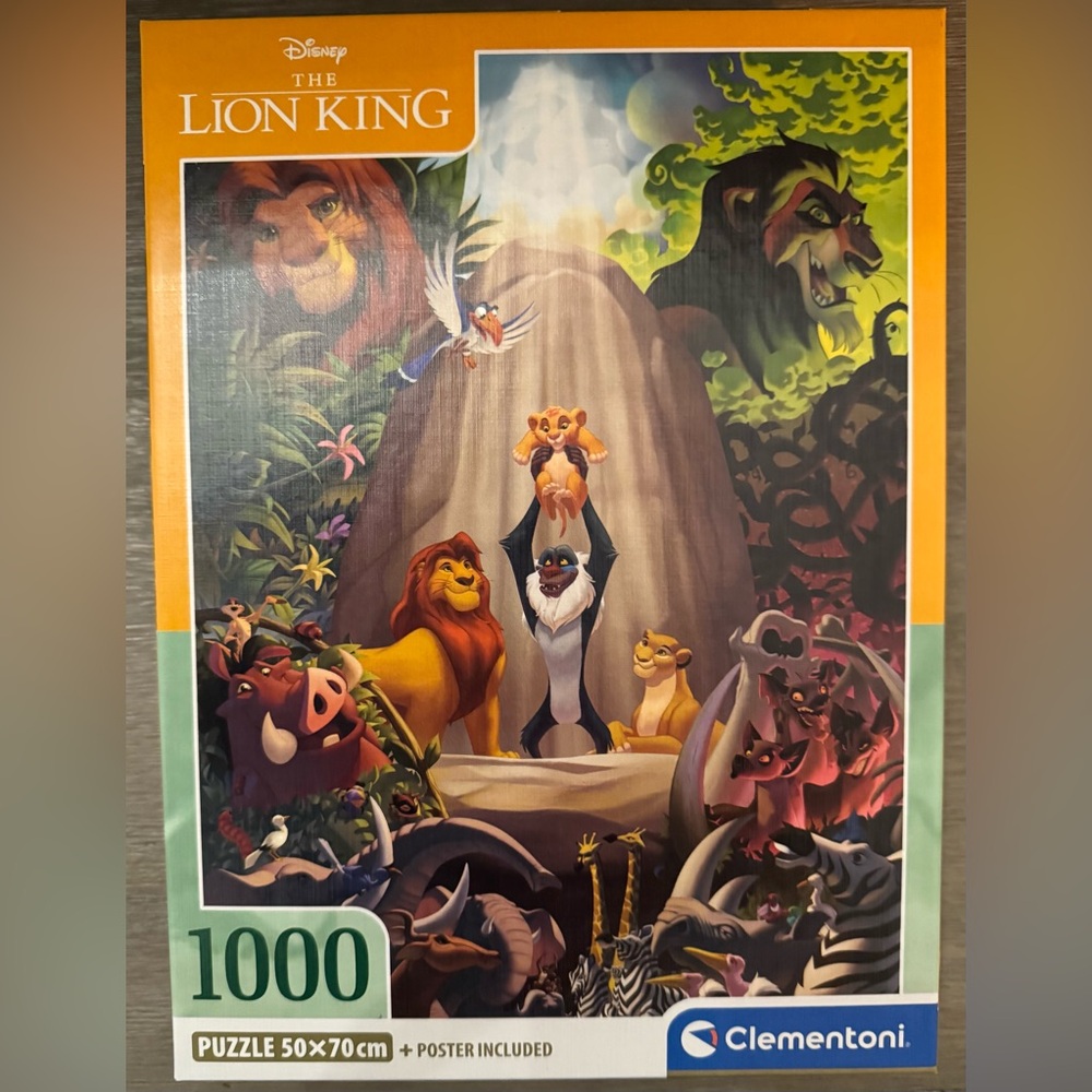 The Lion King 1000 Piece Puzzle